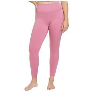 New All In Motion Flex Ribbed High Rise Leggings Rose Red XXL